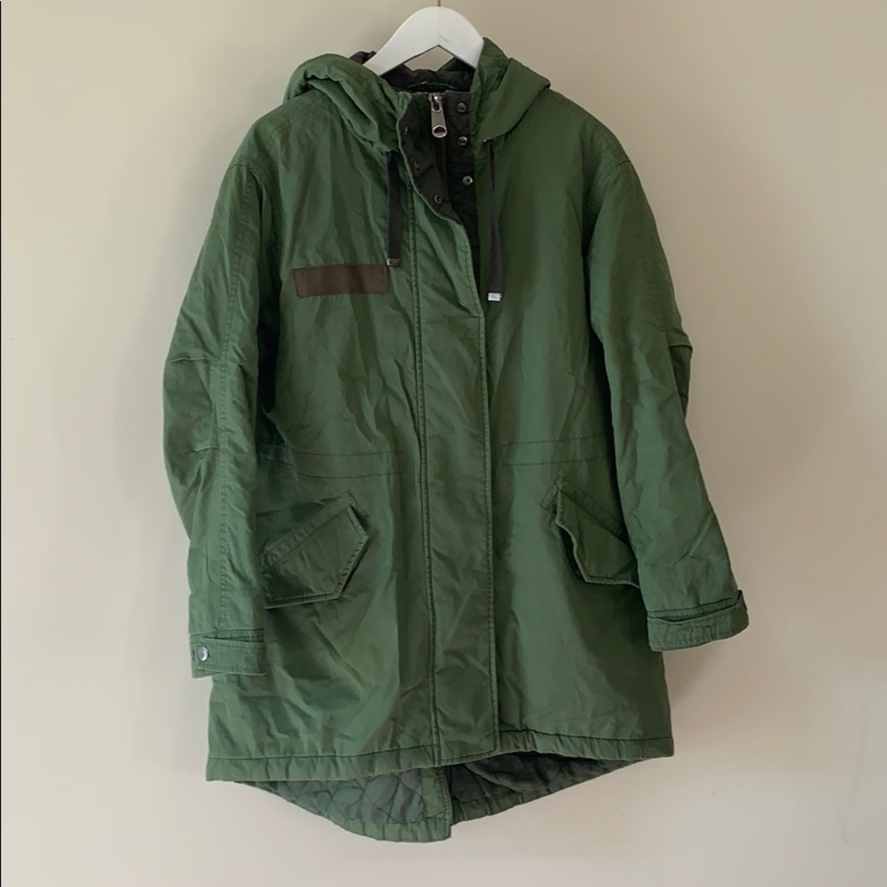 Topshop utility style Parka